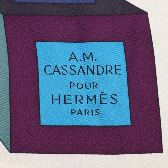 [SOLD] Hermès Perspective II 90 cm Scarf - Picture 4 of 5